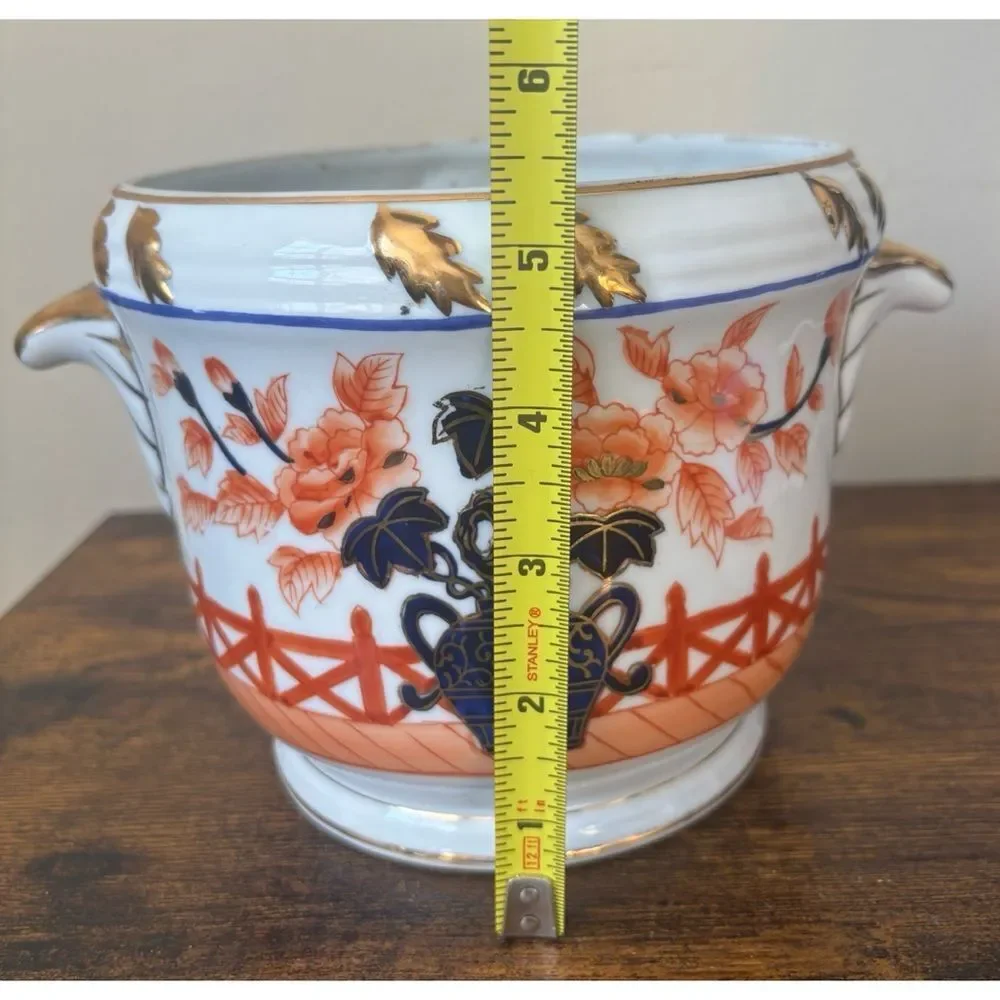 Vintage 1950's Made in Japan Original LJ Porcelain Pot/Planter